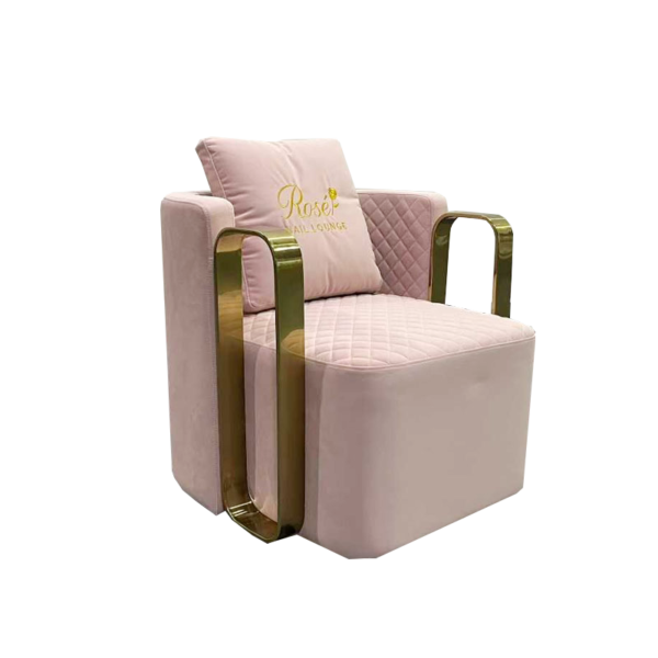12 Pink Manciure Customer Chairs